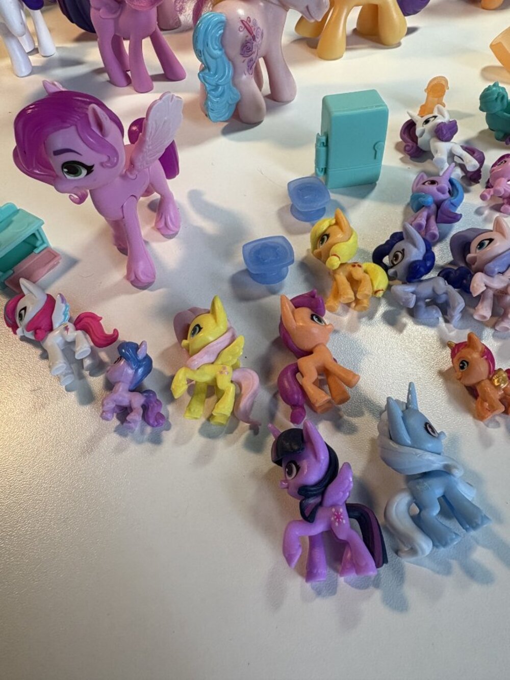 My Little Pony Lot Bundle Friendship Is Magic + Plush Build A Bear Figures Minis - Picture 7 of 8